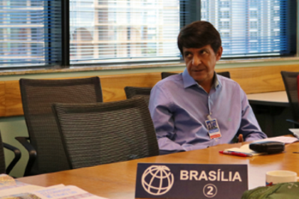 Dr. Roberto Carlos se reunie com equipe do Banco Mundial/ONU